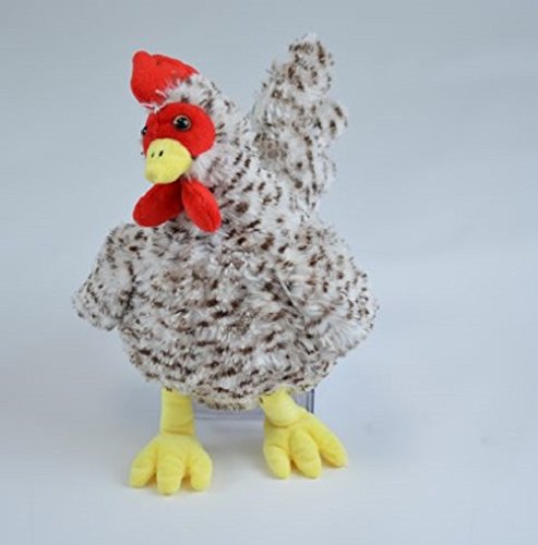 Unbekannt Stofftier Hahn 26 cm, Kuscheltier Plüschtier, Hähnchen Gockel Huhn Henne von Unbekannt