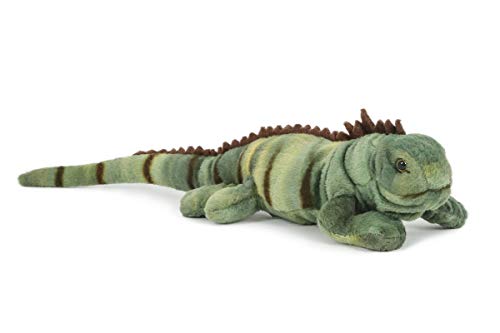 Stofftier Leguan 33 cm, Kuscheltier Plüschtier Leguane Echse Tier Tiere von Guoml