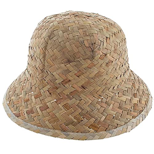 Unbekannt Tropenhelm rund Hut Natur Safari Fasching Karneval Strohhut Sommer Dschungel Unbekannt Tropenhelm rund Hut Natur Safari Fasching Karneval Strohhut Sommer Dschungel von Unbekannt