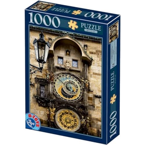 Unbekannt FP07 D-Toys Puzzle 1000 pcs Famous Places Tschechien-Prag, Multicolour von Unbekannt