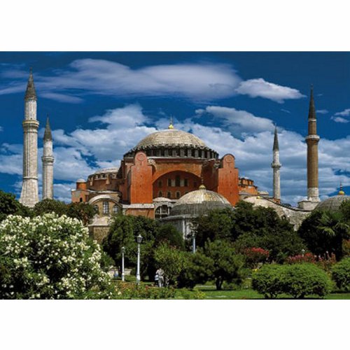 Unbekannt 69252-AB04 D-Toys Puzzle 500 pcs Türkei Istanbul Hagia Sophia, Multicolor von Unbekannt