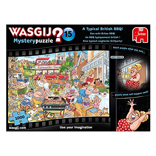 Jumbo Spiele GmbH JUM19163 Mystery 15 A Typical British BBQ Puzzle Jumbo Spiele GmbH JUM19163 Mystery 15 A Typical British BBQ Puzzle von Jumbo