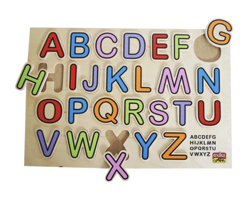 Générique edufun EF 12005 – Holzspielzeug – ABC Puzzle Farbe Générique edufun EF 12005 – Holzspielzeug – ABC Puzzle Farbe von BSM