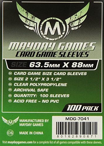 maydaygames – 100 schützt Karten Format Standard 63,5 x 88 mm (7041) von Mayday