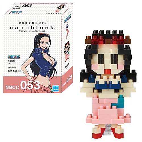 nanoblock NBCC053 Rotkehlchen-Spielzeug, Mehrfarbig von nanoblock