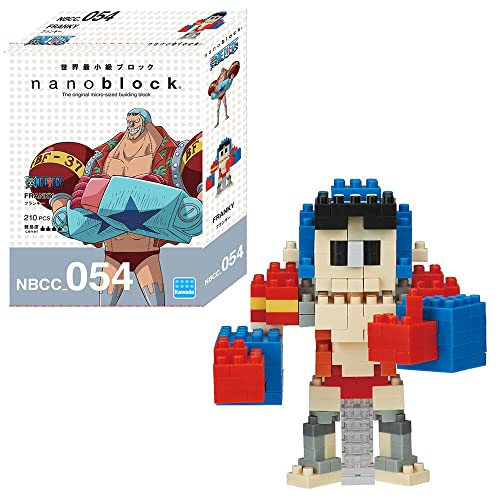 nanoblock NBCC054 ONE Piece NBCC-054 Franky Spielzeug, Multi von nanoblock