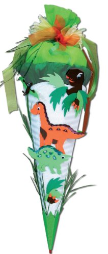 alles-meine.de GmbH stabile Spitze - aus Kunststoff - verschiedenes Zubehör frei wählbar - passend für BASTELSET Schultüte - Dino 50/85 cm mit Tüllabschluß 6 - eckig - Zuckertü alles-meine.de GmbH stabile Spitze - aus Kunststoff - verschiedenes Zubehör frei wählbar - passend für BASTELSET Schultüte - Dino 50/85 cm mit Tüllabschluß 6 - eckig - Zuckertü von alles-meine.de GmbH