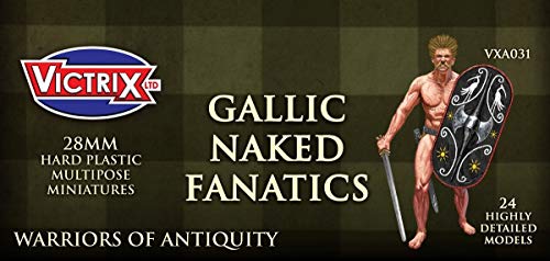 Victrix VXA031 - Ancient Gallic Fanatics - 24 Figuren Set - 28mm Plastikminiaturen - Krieger der Antike Victrix VXA031 - Ancient Gallic Fanatics - 24 Figuren Set - 28mm Plastikminiaturen - Krieger der Antike von VICTRIX