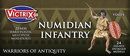 Victrix - Warriors of Antiquity - Numidian Infantry (24) (28mm scale) von Unbekannt