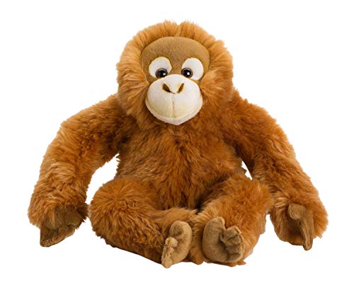 WWF 15191053 Plüsch Orang-Utan, realistisch gestaltetes Plüschtier, ca. 30 cm groß und wunderbar weich von WWF