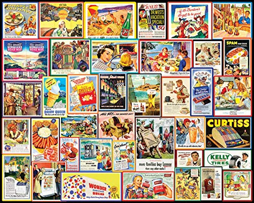 White Mountain Puzzles Great Old Ads - 1000 Piece Jigsaw Puzzle White Mountain Puzzles Great Old Ads - 1000 Piece Jigsaw Puzzle von White Mountain