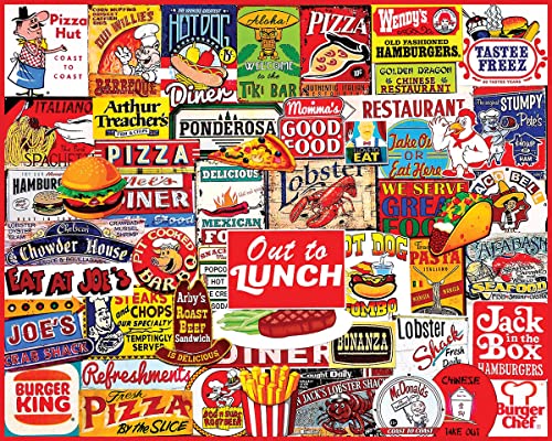 White Mountain Puzzles Out to Lunch, 1000 Pieces Jigsaw Puzzle von White Mountain