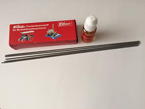Wilesco Zubehör Set - WiTabs Trockenbrennstoff + Antriebsspiralen + Dampfmaschinenöl Wilesco Zubehör Set - WiTabs Trockenbrennstoff + Antriebsspiralen + Dampfmaschinenöl von Unbekannt