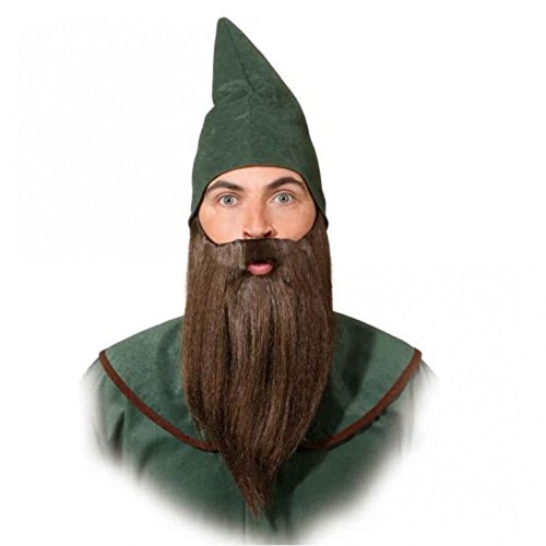 Zwergen Bart glatt, braun Kostüm Zubehör Fasching Märchen Zwerg Zwergen Bart glatt, braun Kostüm Zubehör Fasching Märchen Zwerg von Unbekannt