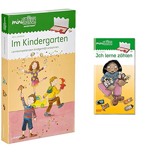 miniLÜK-Set: Im Kindergarten: Lernkompetenzen kindgemäß anbahnen (miniLÜK-Sets, Band 4) & miniLÜK-Übungshefte: miniLÜK: Kindergarten/Vorschule - Mathematik: Ich lerne zählen (Kindergarten) von Unbekannt