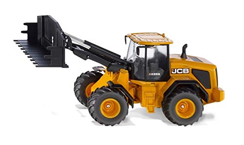 SIKU JCB 435S Agri Radlader, 1:32, Metall/Kunststoff, Orange, Frontladerwechselsystem, Gelb, Bagger, Bulldozer, Kinder SIKU JCB 435S Agri Radlader, 1:32, Metall/Kunststoff, Orange, Frontladerwechselsystem, Gelb, Bagger, Bulldozer, Kinder von Unbekannt