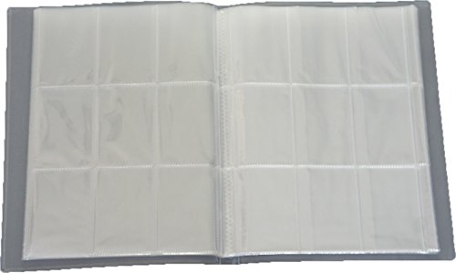 Leere Sammelmappe - 24 Seiten (432 Karten) - Ideal für Sammel Bilder/Karten - Farbe Neutral von cutefly