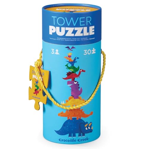 (New Feb) Croc Creek 30 Pc Tower Puzzle: Dinosaur (unit 2) von Crocodile Creek