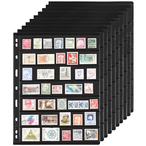 10 Blatt Briefmarkenalbumseiten, 7 Hüllen 7,7 x 1,35 Zoll Einlegehüllen für Briefmarkensammlungen für Briefmarkensammlungsordner IS010710 10 Blatt Briefmarkenalbumseiten, 7 Hüllen 7,7 x 1,35 Zoll Einlegehüllen für Briefmarkensammlungen für Briefmarkensammlungsordner IS010710 von Uncle Paul