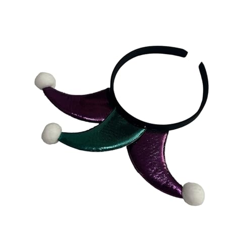 Halloween-Clown-Horn-Stirnbänder, lustige Clown-Horn-Kopfbedeckung, Haarbänder, Haarbänder, Geburtstagsparty, Halloween-Haarschmuck Halloween-Clown-Horn-Stirnbänder, lustige Clown-Horn-Kopfbedeckung, Haarbänder, Haarbänder, Geburtstagsparty, Halloween-Haarschmuck von UncleS