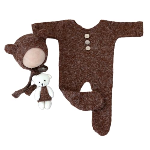 UncleS Baby Fotografie Bären Kostümhut Plüsch Dolls Strampler Outfit Set Für Fotoshooting Neugeborenen Duschparty Kleidung Neugeborene Kleidung UncleS Baby Fotografie Bären Kostümhut Plüsch Dolls Strampler Outfit Set Für Fotoshooting Neugeborenen Duschparty Kleidung Neugeborene Kleidung von UncleS
