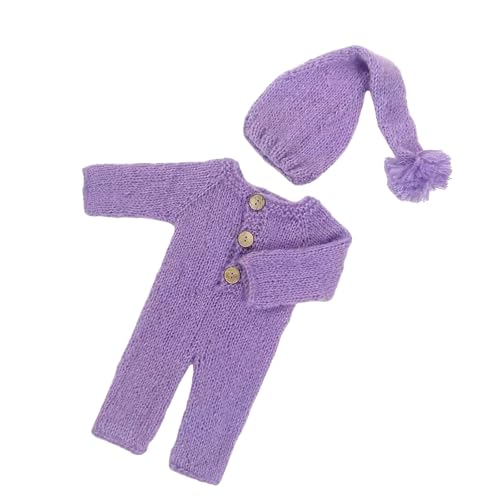 UncleS Fotokleidung Mit Elastischen Langen Baby Strampler Jumpsuit Kostüme Neugeborene Outfit Für Kleinkind 0-1 Monats Babykleidung von UncleS