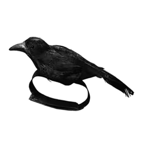 UncleS Halloween-Krähen-Stirnbänder, Festivalatmosphären, Kopfschmuck, langlebig, Kopfschmuck für Kostümpartys, Bühnenauftritte von UncleS