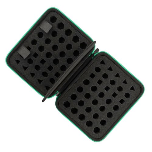UncleS Mode Polyedrische Würfel Dices Hülle Hexagonaler Schmuckstaierbox Für Einfache Transport Und Organisation Haltbarkeithalter von UncleS