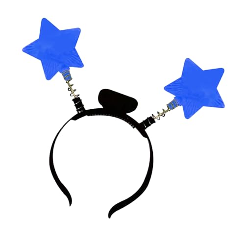 UncleS Neujahr Star Stirnband Party Kostüm Leuchte 2025 Party Karaoke Foto Requisiten Blingbling Hair Hoop Nachtclub Leuchte Stirnbandmasse Für Kinder Frauen Frauen von UncleS