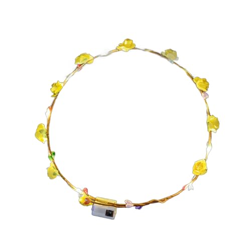 UncleS Packung Von 10 LED Licht Up Blumenkronen Stirnbändern Schimmernde Blumenstirnbänder Zubehör Für Besondere Veranstaltungen Und Lustige LED Kronen UncleS Packung Von 10 LED Licht Up Blumenkronen Stirnbändern Schimmernde Blumenstirnbänder Zubehör Für Besondere Veranstaltungen Und Lustige LED Kronen von UncleS