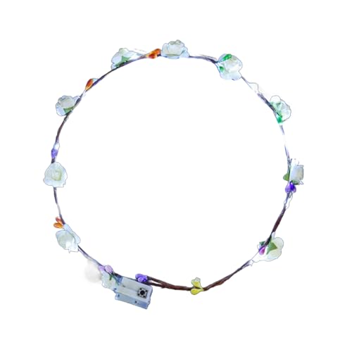 UncleS Packung Von 10 LED Licht Up Blumenkronen Stirnbändern Schimmernde Blumenstirnbänder Zubehör Für Besondere Veranstaltungen Und Lustige LED Kronen UncleS Packung Von 10 LED Licht Up Blumenkronen Stirnbändern Schimmernde Blumenstirnbänder Zubehör Für Besondere Veranstaltungen Und Lustige LED Kronen von UncleS