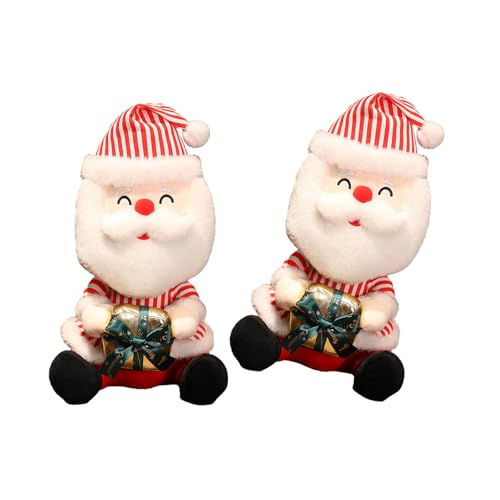 Weihnachtsmann Ausgestopfte Figur Mit Urlaub Gefülltes Spielzeug Mit Tabletop Dekoration Für Verschiedene Altersweichspielzeug von UncleS