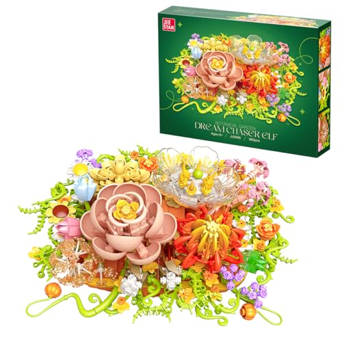 Under the Baubles Chrysantheme Blume Bausteine für Erwachsene, Künstliche Blumen Botanical Kollektion für Heimdeko, Geschenkidee zum Geburtstag für Frauen, Mädchen Under the Baubles Chrysantheme Blume Bausteine für Erwachsene, Künstliche Blumen Botanical Kollektion für Heimdeko, Geschenkidee zum Geburtstag für Frauen, Mädchen von Under the Baubles