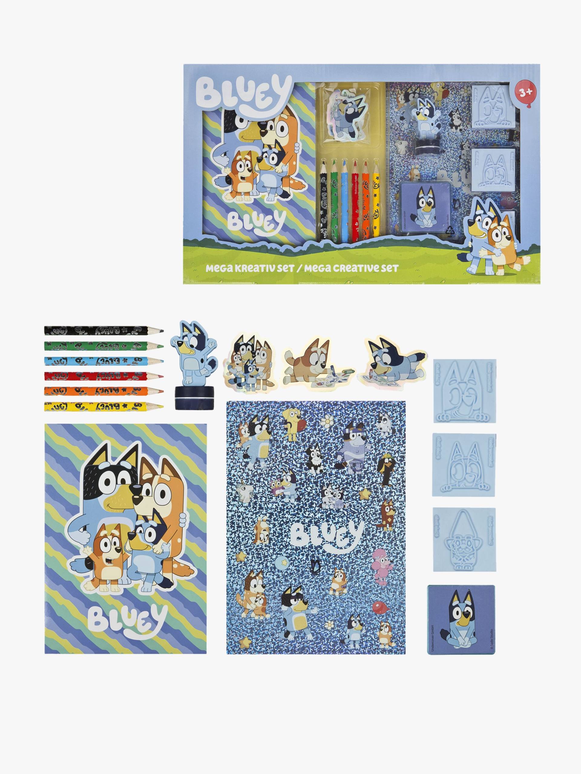 Bluey Bastelset Mega Bluey Bastelset Mega von UnderCover