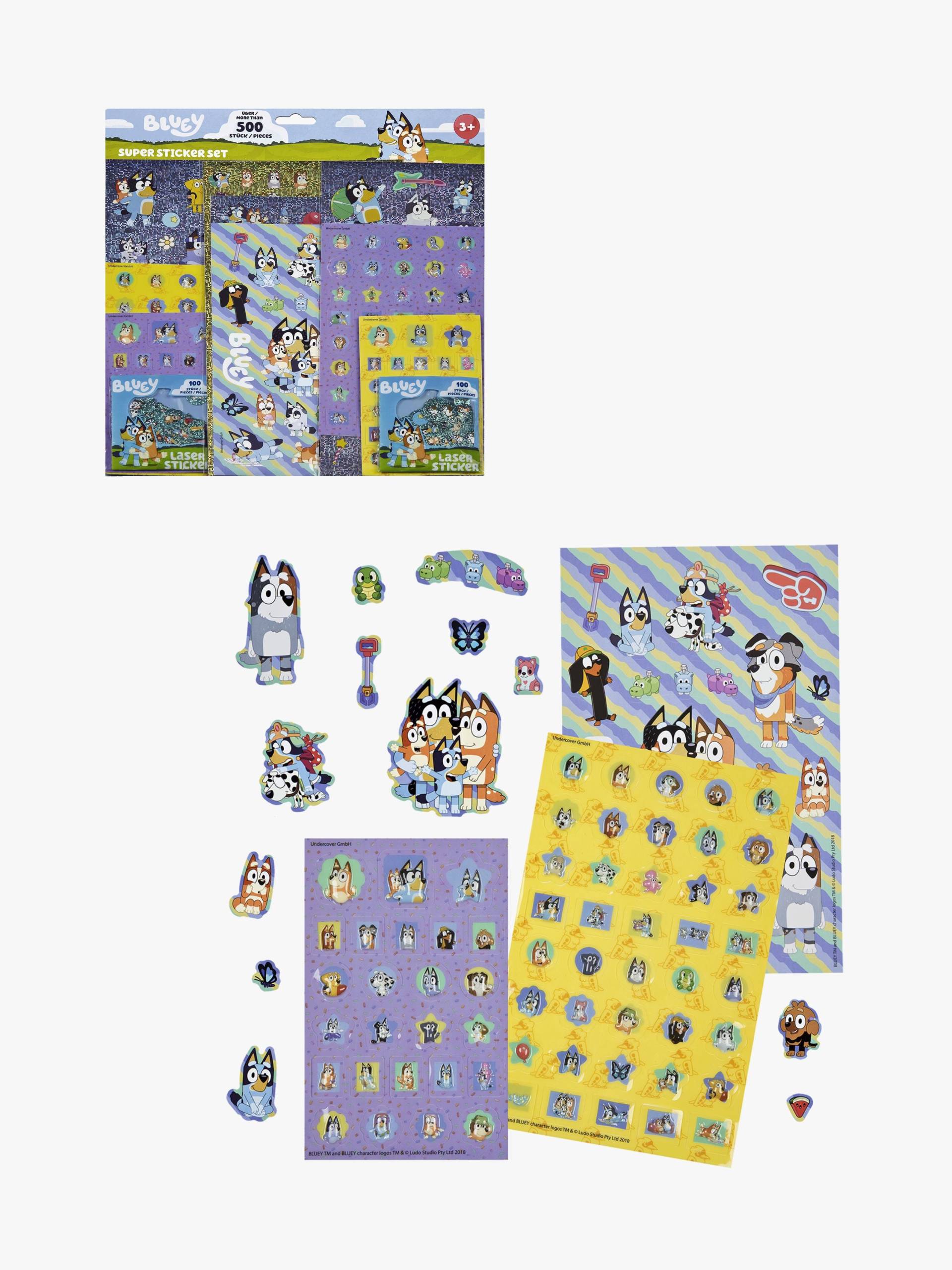 Bluey Sticker Set Bluey Sticker Set von UnderCover