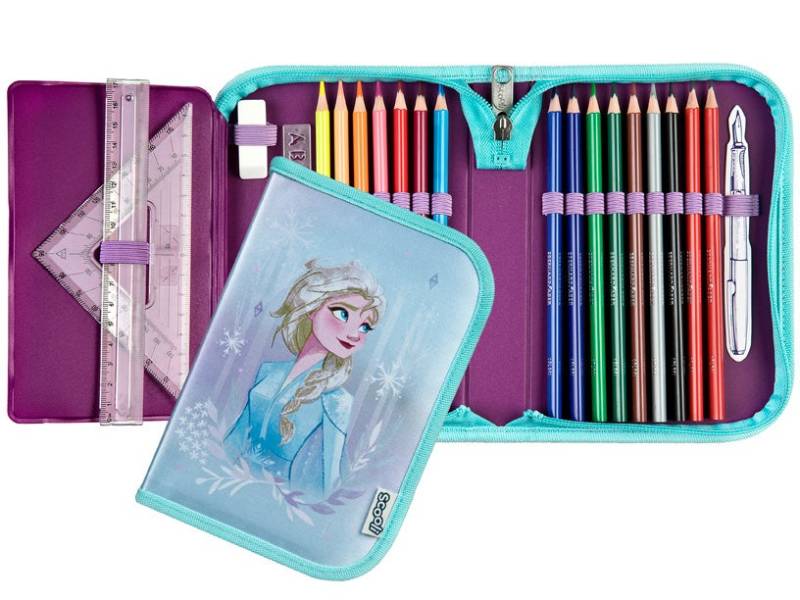 Disney Die Eiskönigin Federmäppchen mit Inhalt von UnderCover