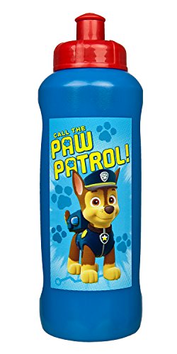Scooli PPUT9911 - Sportflasche aus Kunststoff, leicht zu öffnen und zu schließen, BPA und Phthalat frei, Paw Patrol Chase, ca. 450 ml Scooli PPUT9911 - Sportflasche aus Kunststoff, leicht zu öffnen und zu schließen, BPA und Phthalat frei, Paw Patrol Chase, ca. 450 ml von Undercover