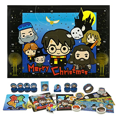 Undercover Adventskalender Harry Potter - 24 tolle und kreative Überraschungen - Schreibwarenkalender als Geschenkidee - Weihnachts Countdown - toller Geschenkartikel für Kinder - ab 4 Jahren von Undercover