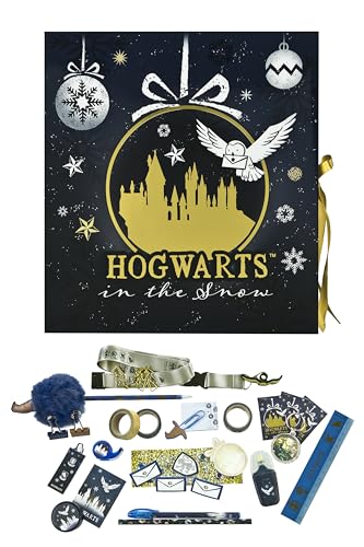 Undercover - Adventskalender Harry Potter - Faltbare Box mit Schleife - 24 kreative Überraschungen - Bastelmaterialien und Schreibwaren - Geschenkartikel von Undercover