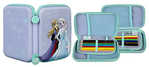 Undercover Frozen 3D Schüleretui, Federmäppchen gefüllt - 17 teilig - mit Zwei-Wege-Reißverschluss Undercover Frozen 3D Schüleretui, Federmäppchen gefüllt - 17 teilig - mit Zwei-Wege-Reißverschluss von Undercover