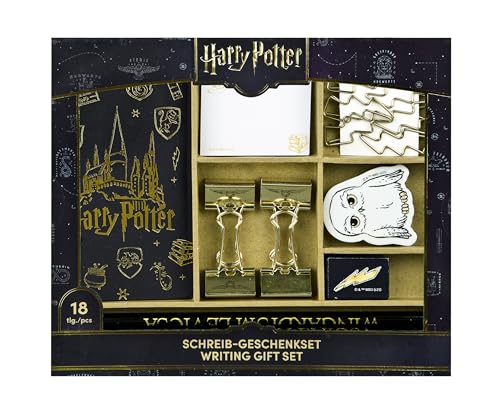 Undercover - Harry Potter Fashion Schreibset – 18-teilig mit Mini-Notizbuch, Bleistiften, Radierer, Spitzer, Haftnotizen, Büroklammern Undercover - Harry Potter Fashion Schreibset – 18-teilig mit Mini-Notizbuch, Bleistiften, Radierer, Spitzer, Haftnotizen, Büroklammern von Undercover