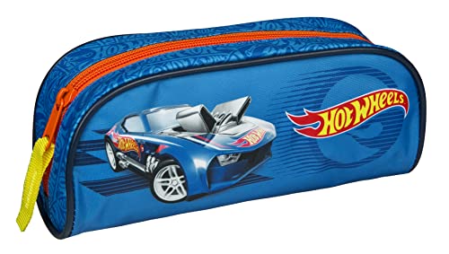 Undercover Hot Wheels Schlamperetui - Federmäppchen für die Schule - Stylisches Etui mit Hot Wheels Motiv - Schlampermäppchen für Teenager - ideal für den Schulanfang - Mattel Fanartikel von Undercover