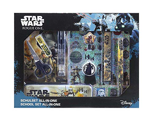 Undercover SWRO1142 - All in one Disney Star Wars Rogue One Schulset, 11-teilig von Undercover