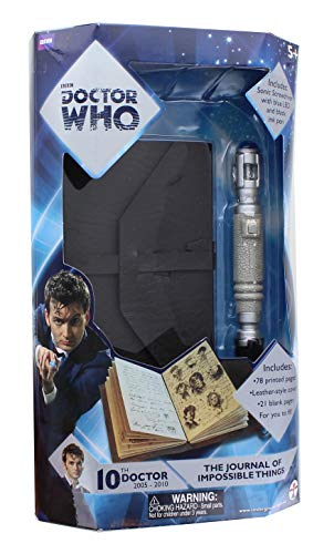 Character Options Doctor Who, „The Journal of Impossible Things“ und Überschallschraubenzieher des 10. Doctor Who von Underground Toys
