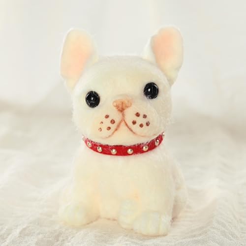 Uneedity Taba Squishy Hundespielzeug, niedliche Squishy Französische Bulldogge, Squishy Squeeze Hundespielzeug, Stressabbau Geschenk für Erwachsene, Party Familie Gefälligkeiten, Geburtstagsgeschenke von Uneedity