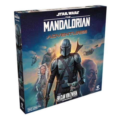 Unexpected Games, The Mandalorian: Adventures – EIN Clan von Zweien, Erweiterung, Kennerspiel, Strategiespiel, 1-4 Spieler, ab 12+ Jahren, 30-60 Minuten, Deutsch Unexpected Games, The Mandalorian: Adventures – EIN Clan von Zweien, Erweiterung, Kennerspiel, Strategiespiel, 1-4 Spieler, ab 12+ Jahren, 30-60 Minuten, Deutsch von Unexpected Games