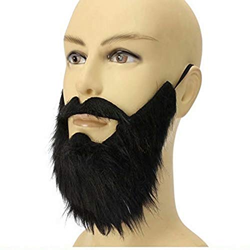 Ungfu Mall Masken, falscher Bart mit Schnurrbart, Maskerade und Partymaske Ungfu Mall Masken, falscher Bart mit Schnurrbart, Maskerade und Partymaske von Ungfu Mall