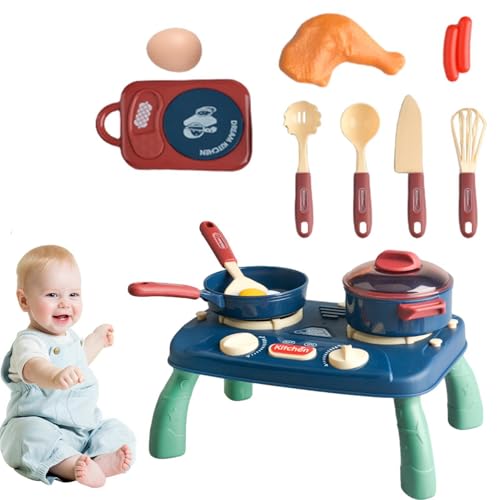 19 Pieces Kids Kitchen Playset, Cooking Toy Set Includes Various Small-Sized Kitchen Tools, with Food, Pots, Pans, and Utensils, Fun Pretend Cookware Set 9.84x6.5x3.94 Inches 19 Pieces Kids Kitchen Playset, Cooking Toy Set Includes Various Small-Sized Kitchen Tools, with Food, Pots, Pans, and Utensils, Fun Pretend Cookware Set 9.84x6.5x3.94 Inches von Ungtyb