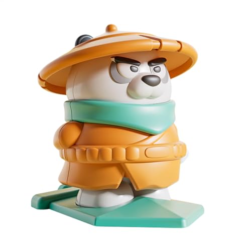 Animal Wind Up Toy, Cartoon Clockwork Model, Small Panda Theme, Lightweight Sturdy Decorative, Desk Toy for Kids, Work Area, Outdoor Travel, Home, School, Dormitory, 8.2x6.5x7.7cm Animal Wind Up Toy, Cartoon Clockwork Model, Small Panda Theme, Lightweight Sturdy Decorative, Desk Toy for Kids, Work Area, Outdoor Travel, Home, School, Dormitory, 8.2x6.5x7.7cm von Ungtyb