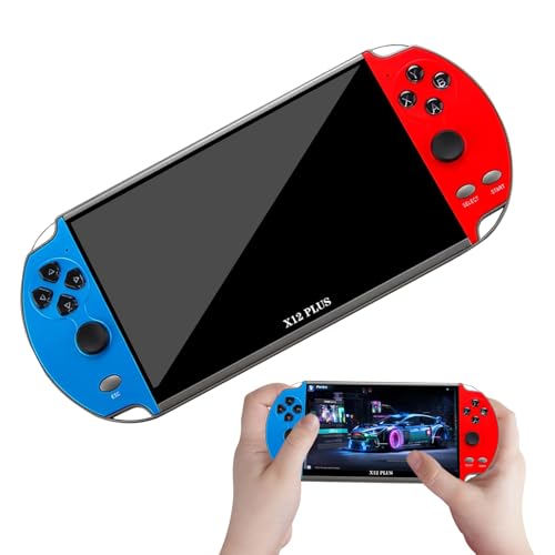 Game Console, TV Game Console, Handheld Hd Screen Portable duals Control Mode with Av Output, Retro Play System with Classic Built-In Games, Gift for Kids, Teens, Adults von Ungtyb